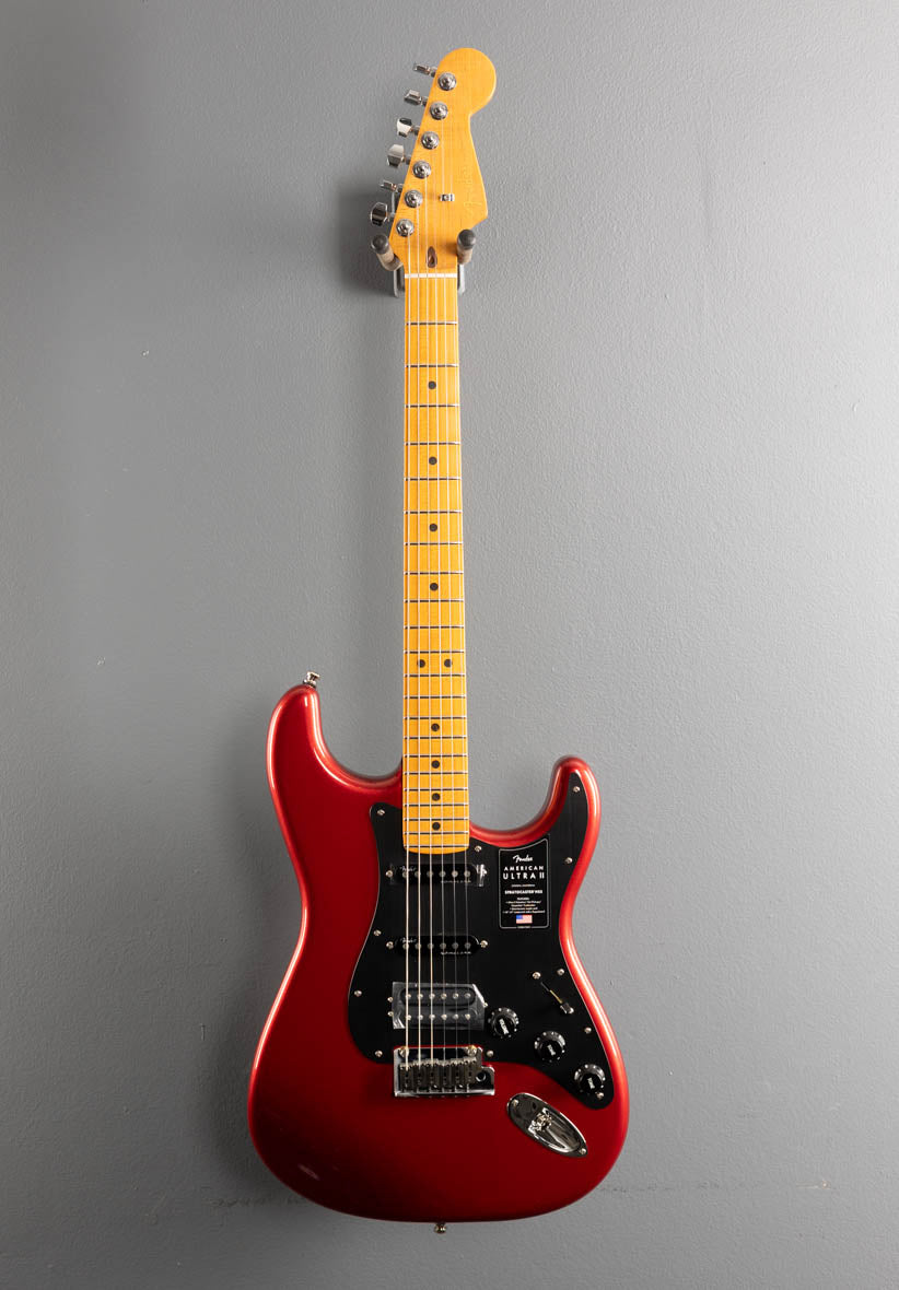 American Ultra II Stratocaster HSS - Sinister Red