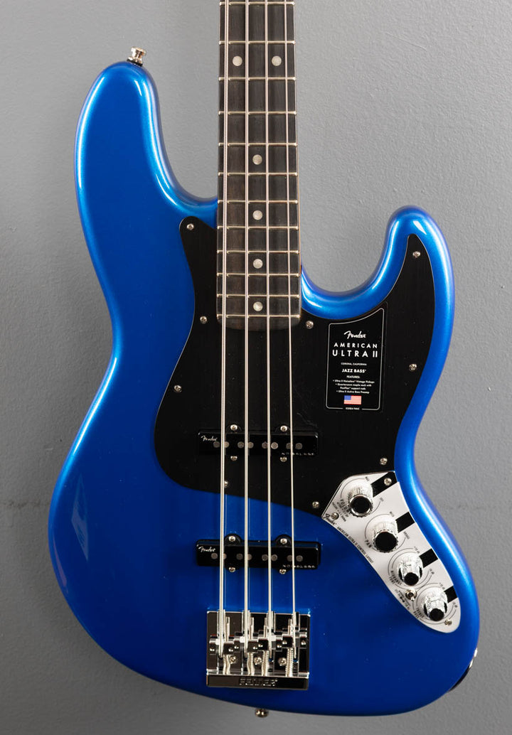 American Ultra II Jazz Bass - Noble Blue