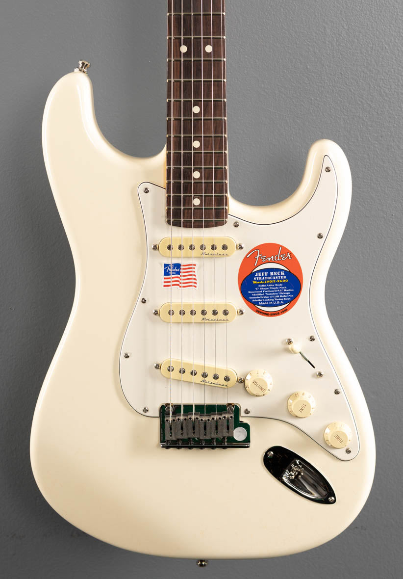 Jeff Beck Stratocaster - Olympic White