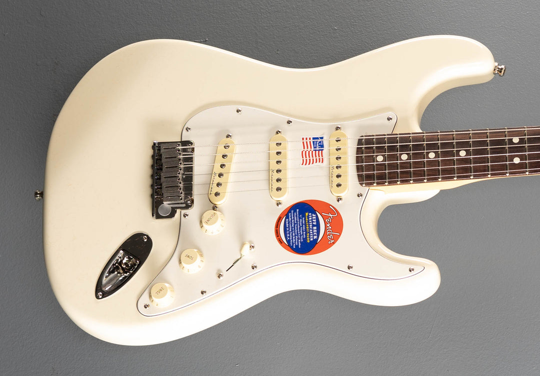 Jeff Beck Stratocaster - Olympic White