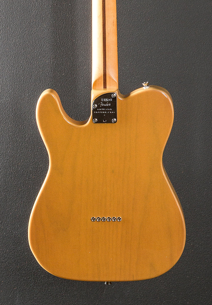 American Professional II Telecaster - Butterscotch Blonde w/Maple