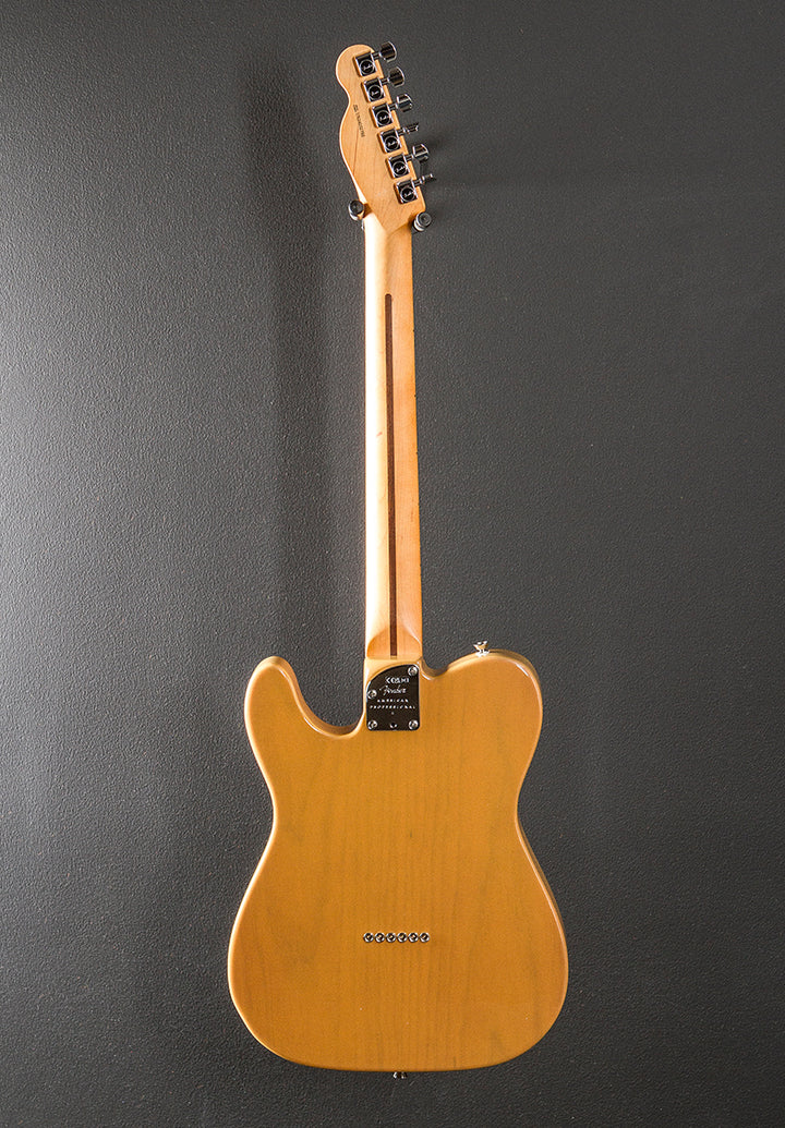 American Professional II Telecaster - Butterscotch Blonde w/Maple