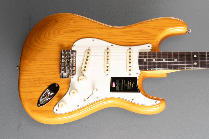 American Vintage II 1973 Stratocaster - Aged Natural w/Rosewood