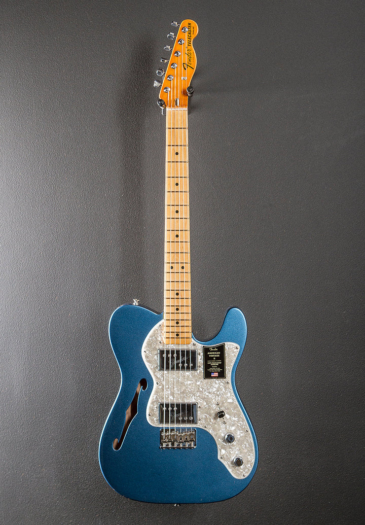 American Vintage II 1972 Telecaster Thinline - Lake Placid Blue