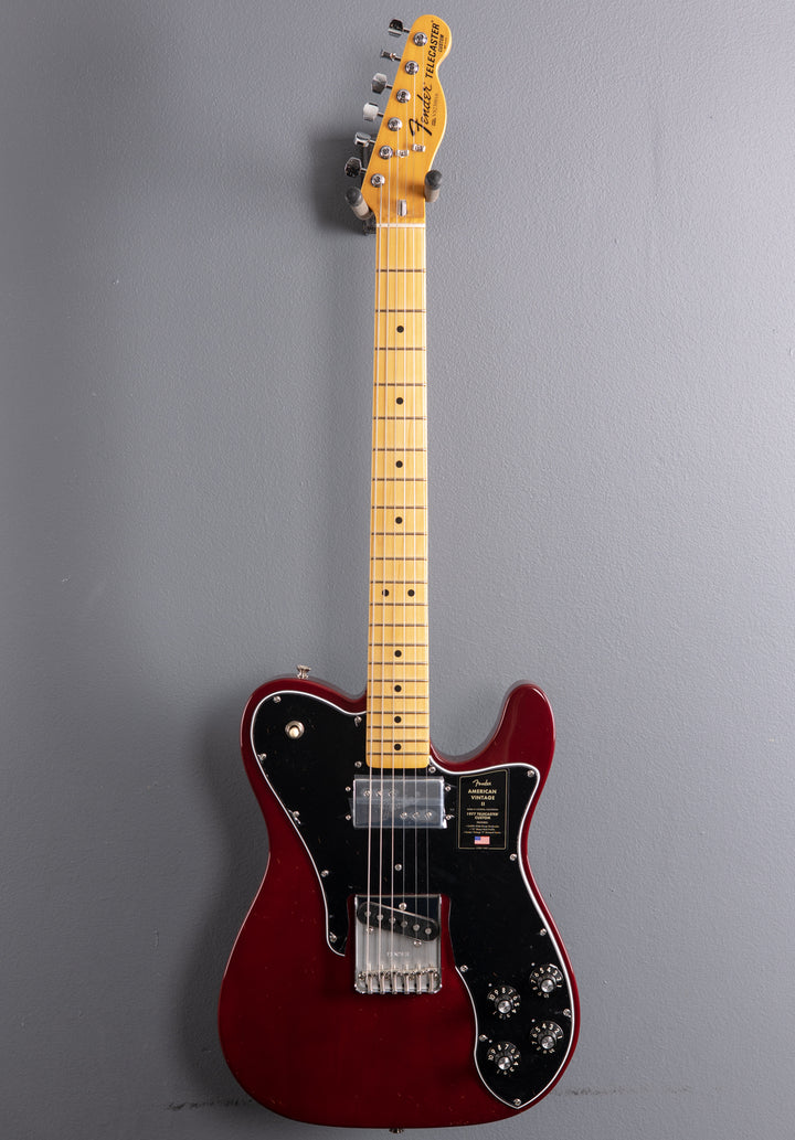 American Vintage II 1977 Telecaster Custom - Wine w/Maple