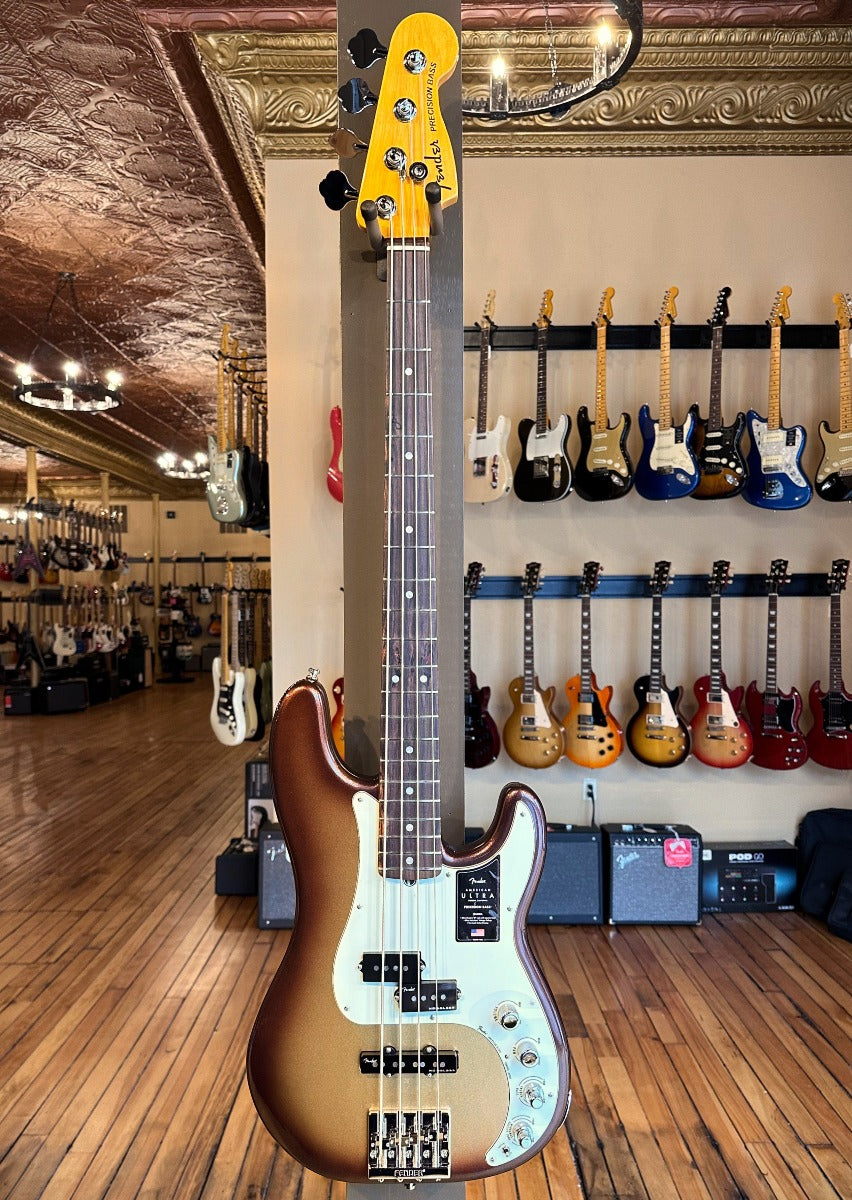 American Ultra Precision Bass - Mocha Burst w/Rosewood