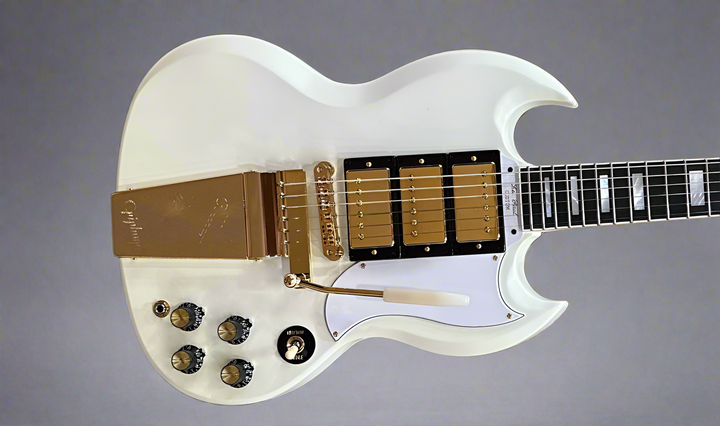 1963 Les Paul SG Custom w/Maestro Vibrola - Classic White