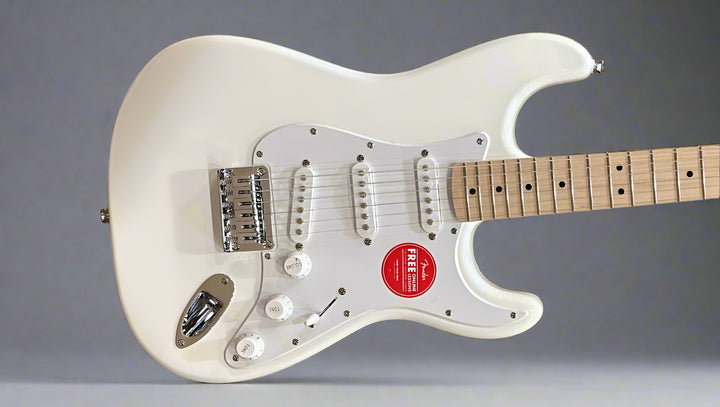 Sonic Stratocaster HT - Arctic White w/Maple