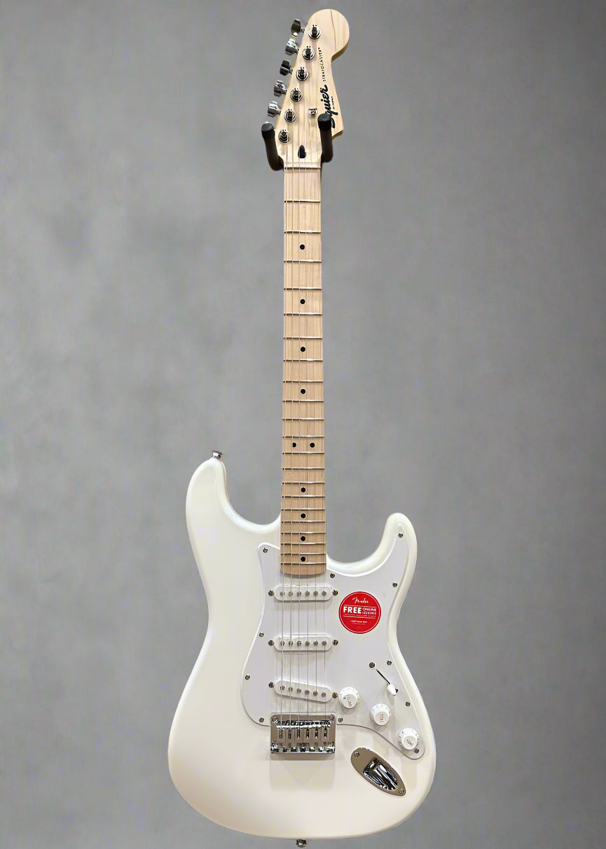 Sonic Stratocaster HT - Arctic White w/Maple