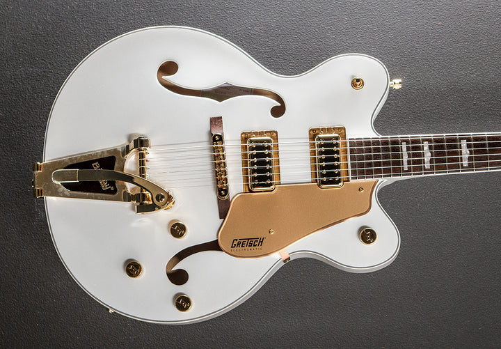 G5422TG Electromatic Classic Hollow Body Double Cut w/Bigsby - Snowcrest White