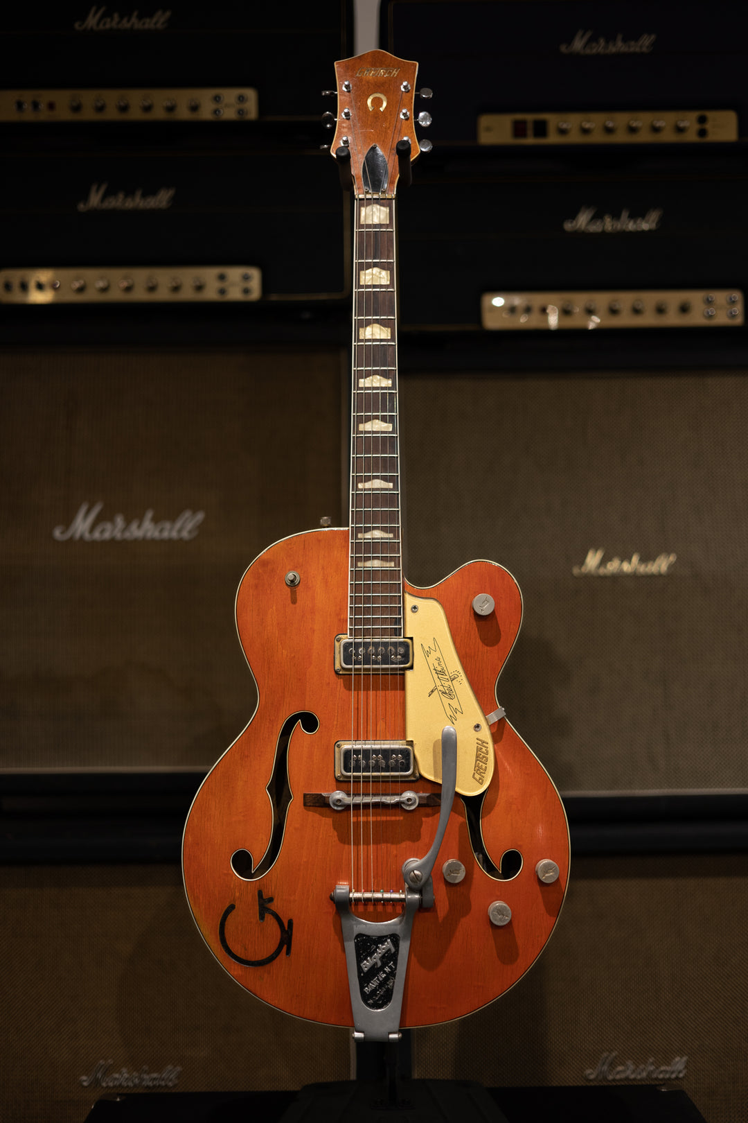 1956 Gretsch Chet Atkins Hollowbody- Amber Red