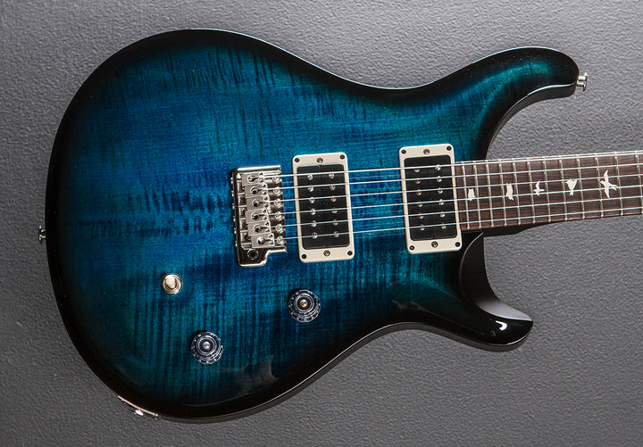 CE-24 Mahogany - Whale Blue Smokeburst Wraparound