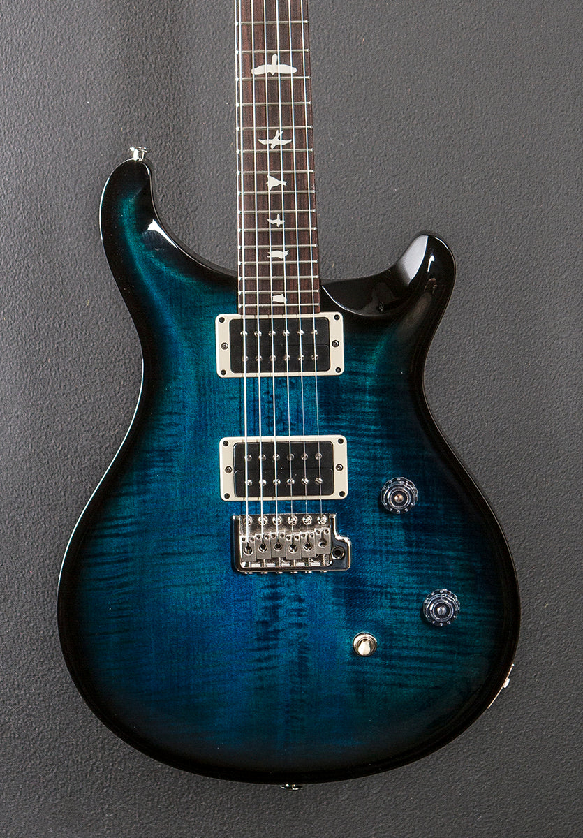 CE-24 Mahogany - Whale Blue Smokeburst Wraparound