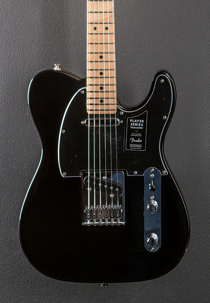 Player Telecaster - Black w/Maple