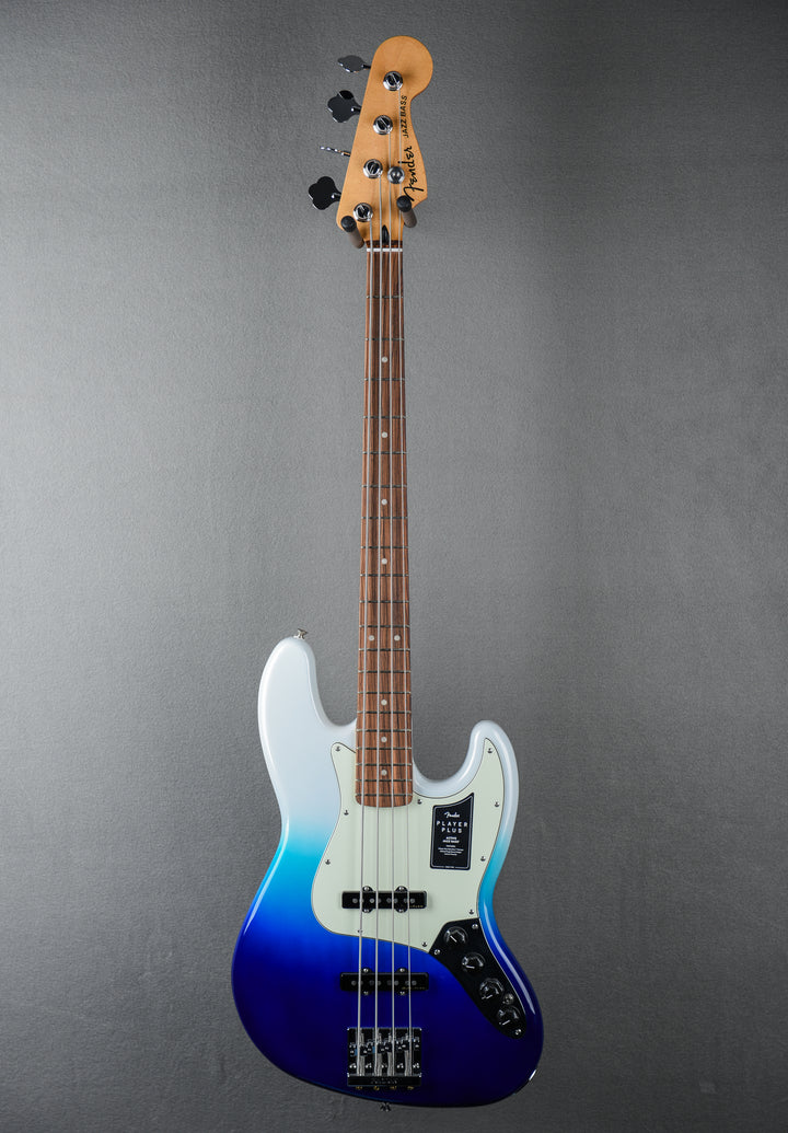 Player Plus Jazz Bass - Belair Blue