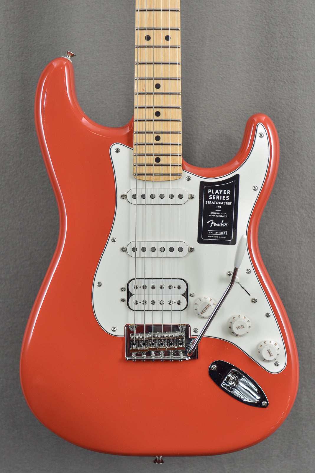 Limited Edition Player Stratocaster HSS - Fiesta Red