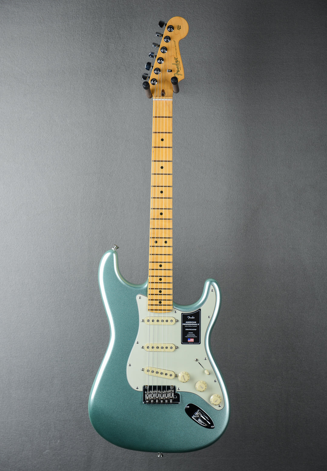 American Professional II Stratocaster - Mystic Surf Green w/maple