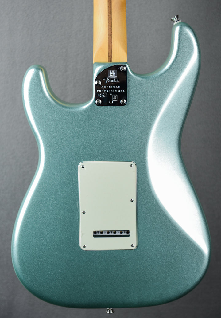 American Professional II Stratocaster - Mystic Surf Green w/maple