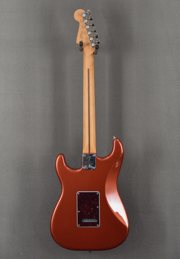 Player Plus Stratocaster - Aged Candy Apple Red