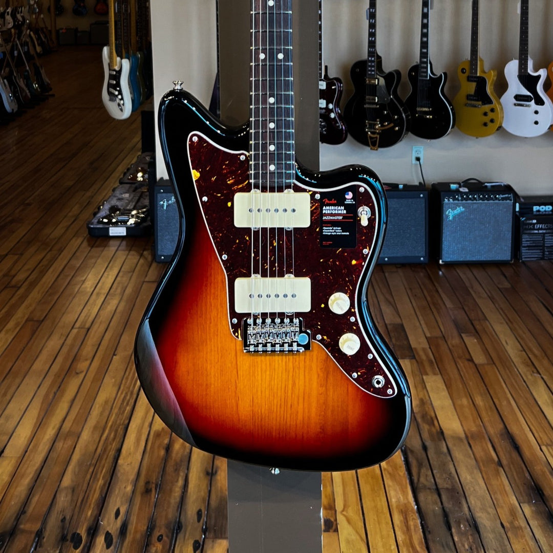 American Performer Jazzmaster - 3 Color Sunburst w/Rosewood