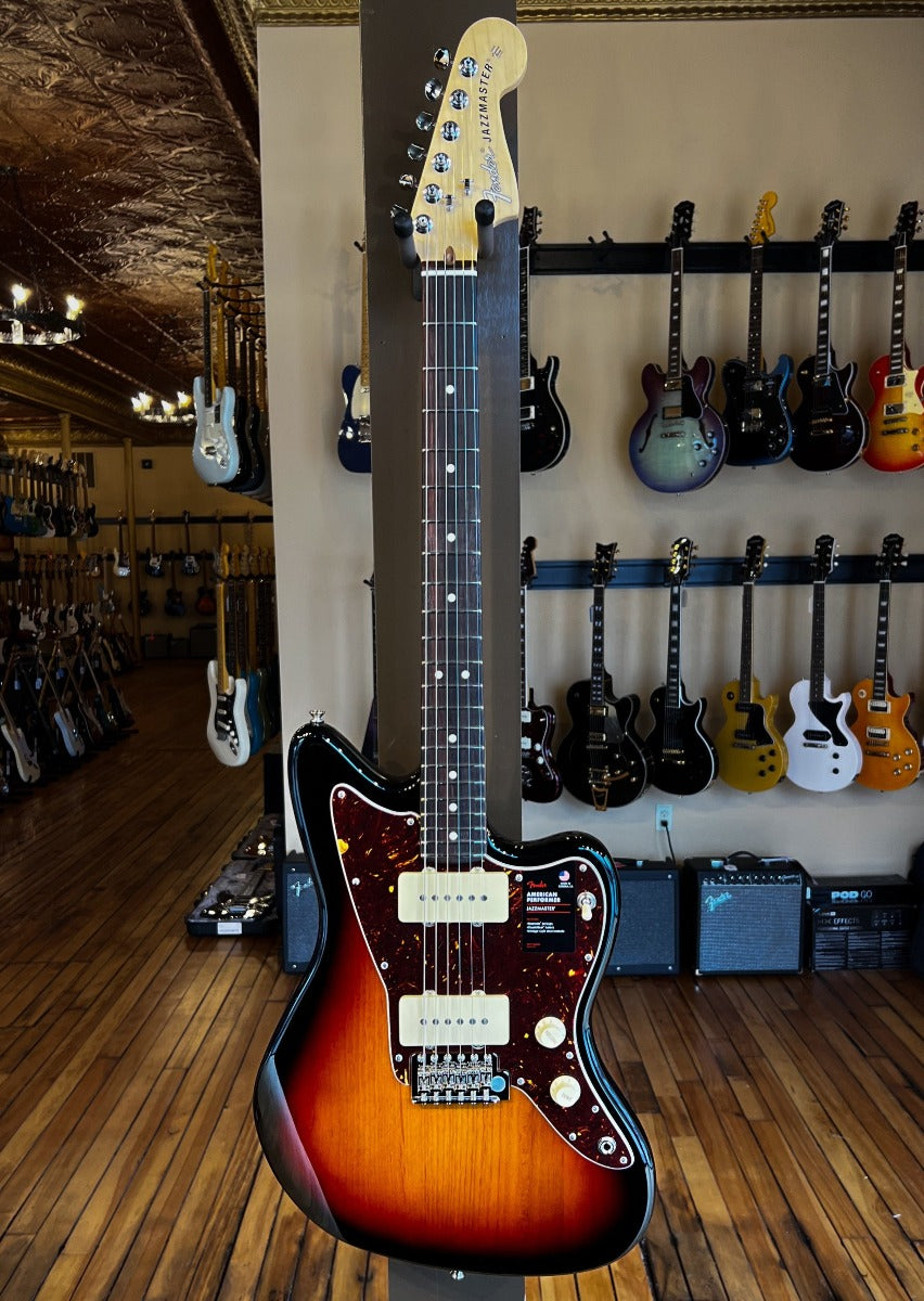 American Performer Jazzmaster - 3 Color Sunburst w/Rosewood