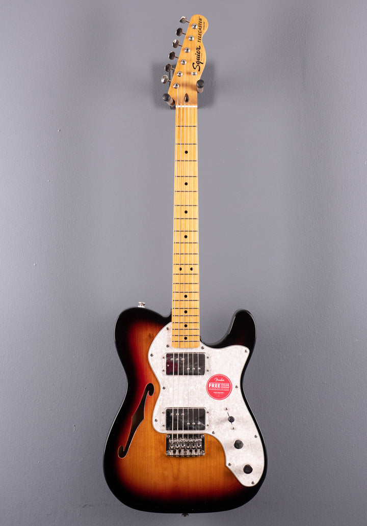 Classic Vibe 70's Telecaster Thinline - 3 Color Sunburst