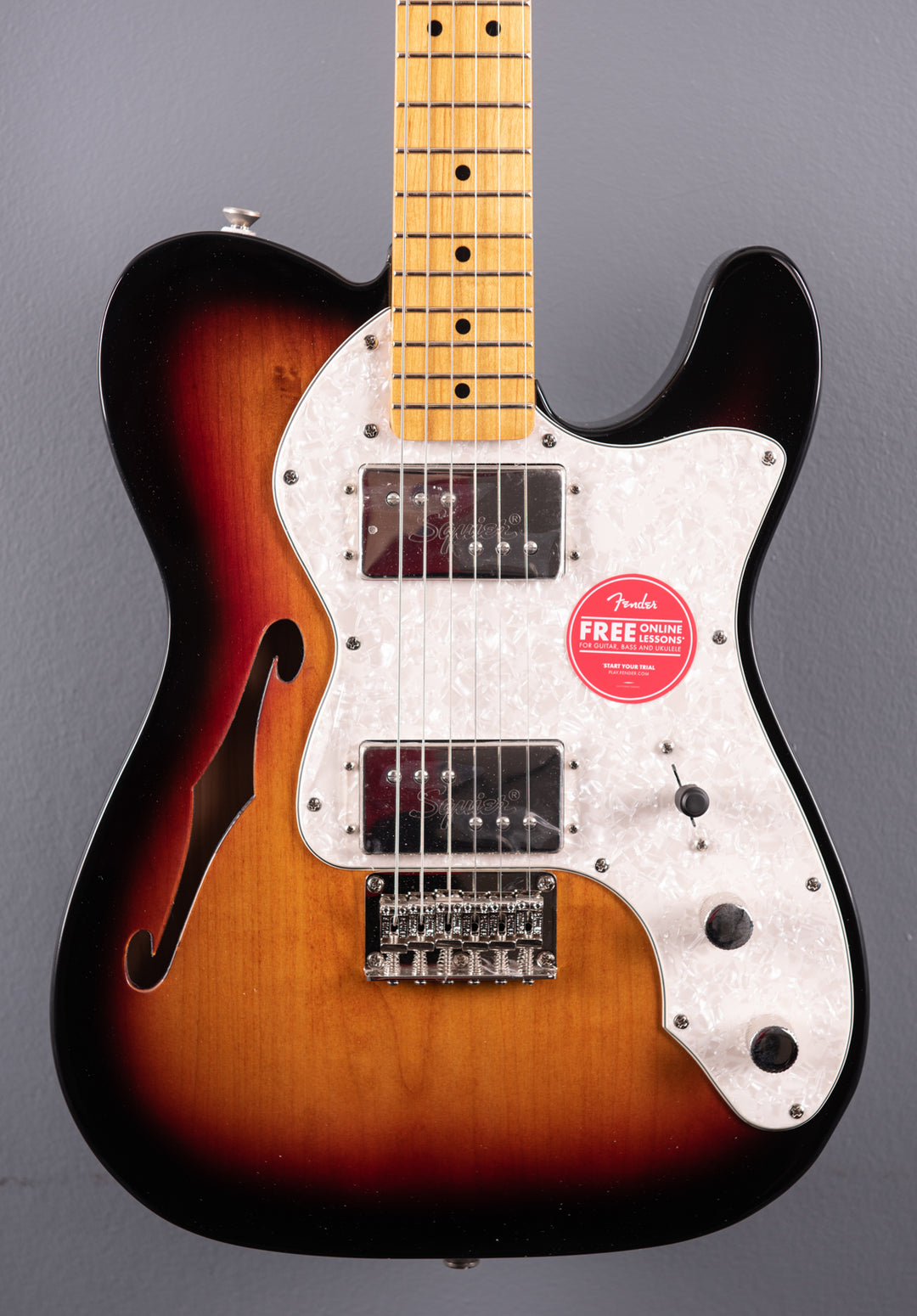 Classic Vibe 70's Telecaster Thinline - 3 Color Sunburst