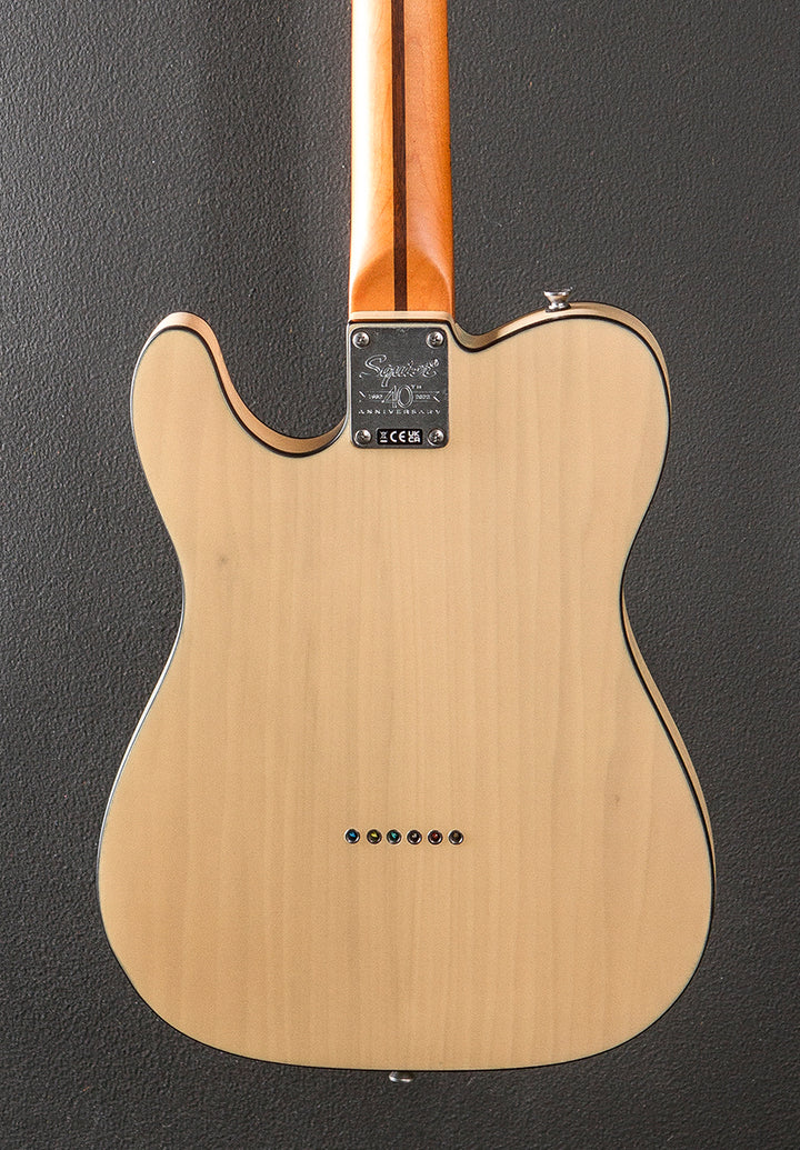 40th Anniversary Telecaster Vintage Edition - Satin Vintage Blonde