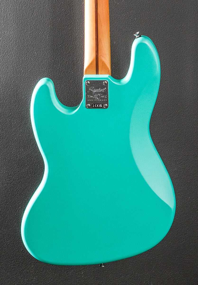 40th Anniversary Jazz Bass Vintage Edition - Satin Seafoam Green