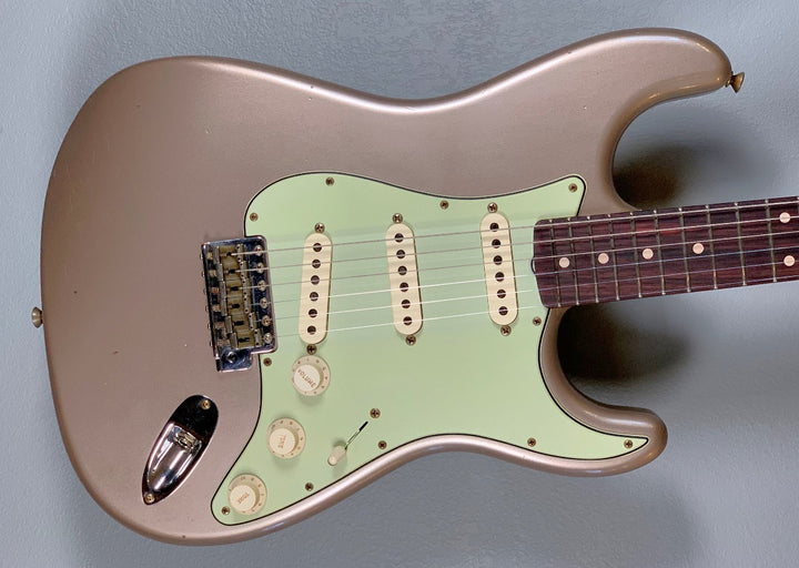 1960 Journeyman Relic Strat-Aged Shoreline Gold