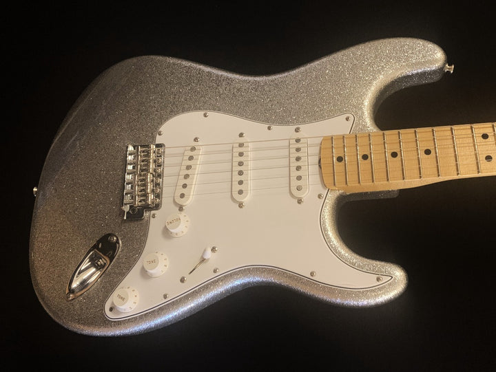 1964 NOS Stratocaster-Silver Sparkle with Matching Headstock