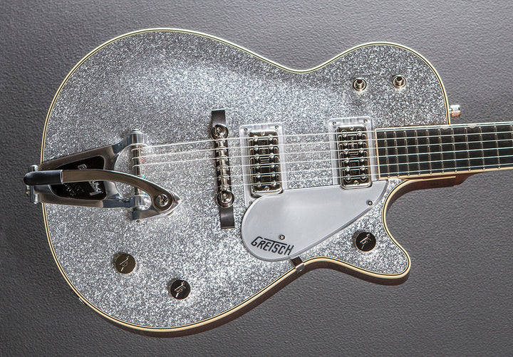 G6129T-59 Vintage Select ’59 Silver Jet w/Bigsby