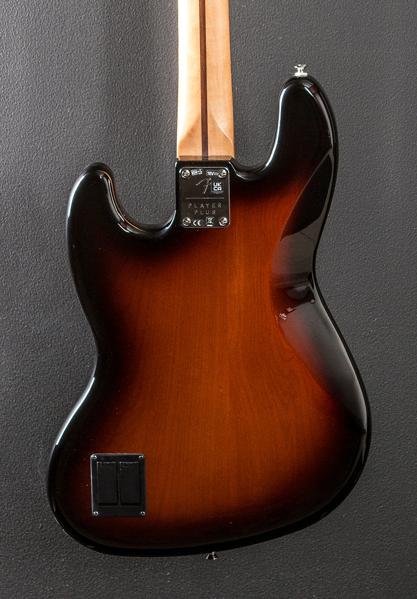 Player Plus Jazz Bass - 3 Color Sunburst w/Pau Ferro