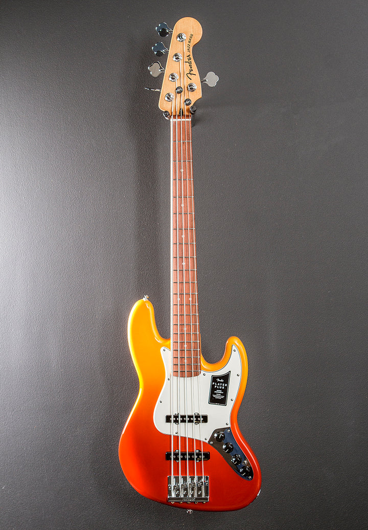 Player Plus Jazz Bass V - Tequila Sunrise w/Pau Ferro