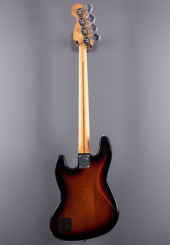 Player Plus Jazz Bass – 3 Color Sunburst w/Pau Ferro