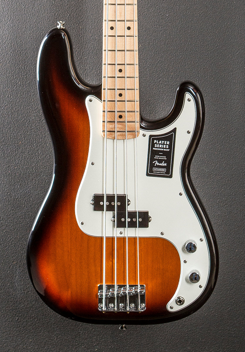 Player Precision Bass - 3 Color Sunburst w/Maple