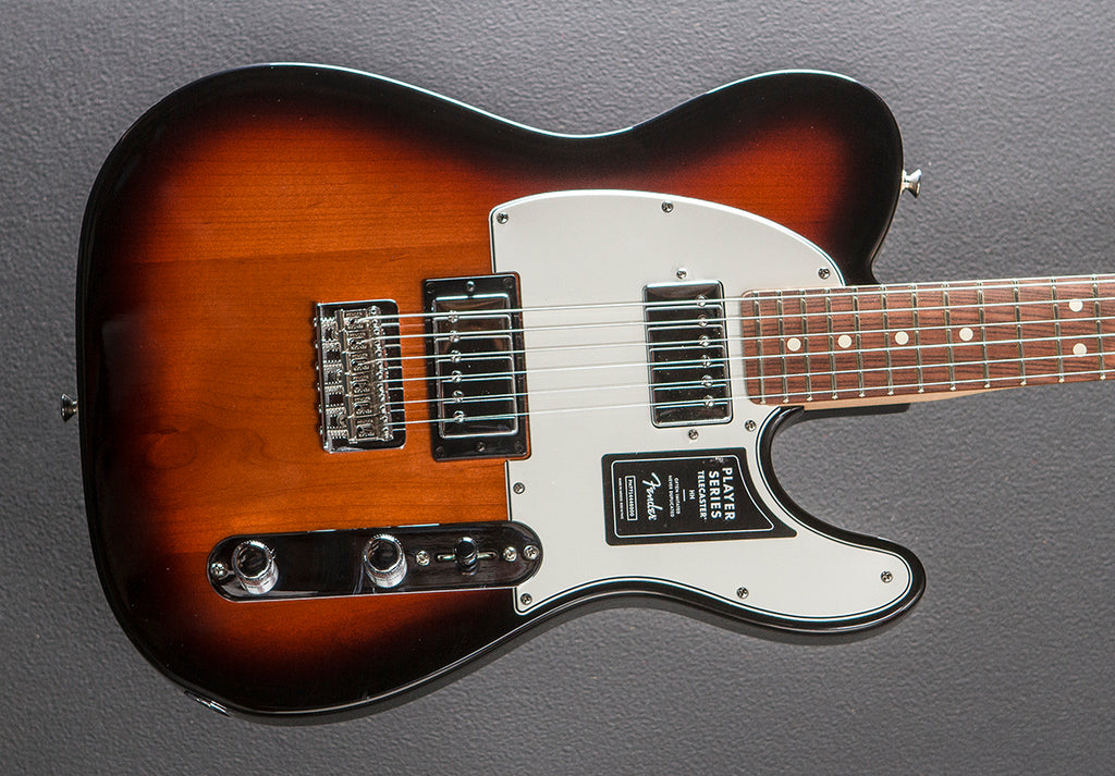 Player Telecaster HH - 3 Color Sunburst w/Pau Ferro – Dave's