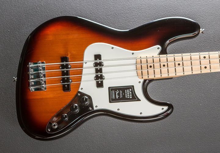 Player Jazz Bass - 3 Color Sunburst w/Maple