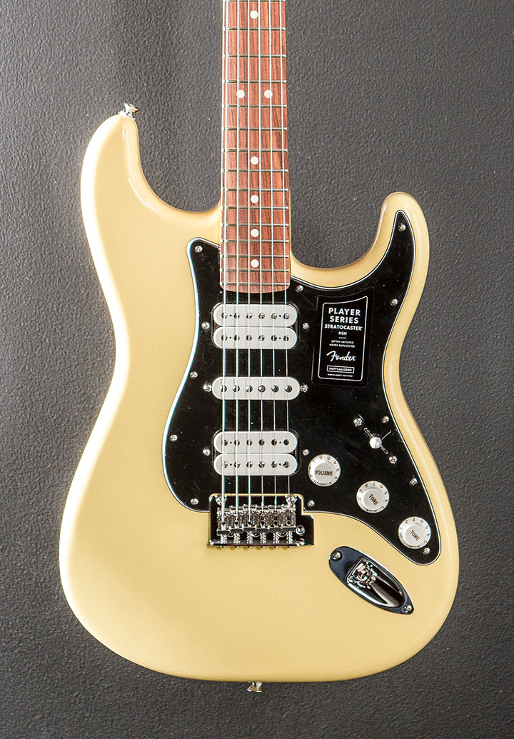 Player Stratocaster HSH - Buttercream w/Pau Ferro