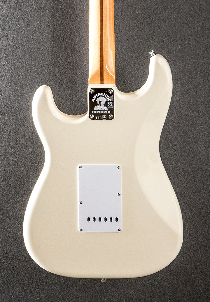 Jimi Hendrix Stratocaster - Olympic White