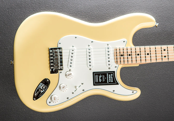 Player Stratocaster - Buttercream w/Maple