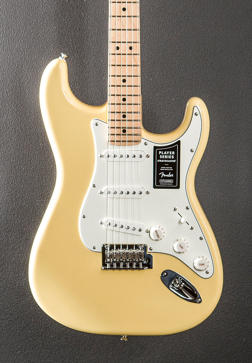 Player Stratocaster - Buttercream w/Maple