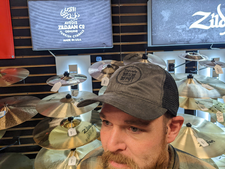 Drum Depot Mesh Hat - All Black