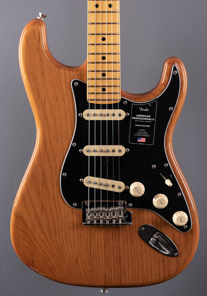 American Professional II Stratocaster - Roasted Pine w/Maple