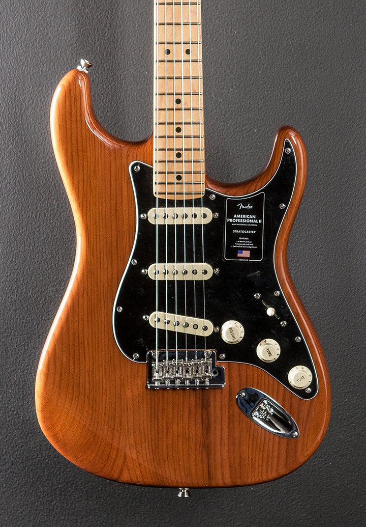 American Professional II Stratocaster - Roasted Pine w/Maple