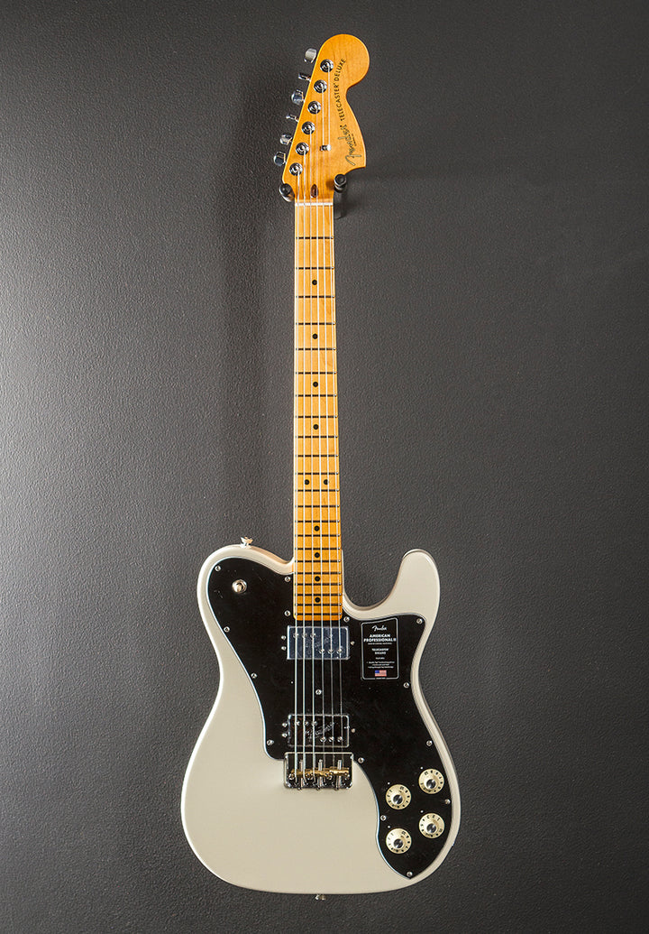 American Professional II Telecaster Deluxe - Olympic White w/Maple