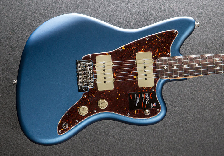 American Performer Jazzmaster - Satin Lake Placid Blue w/Rosewood