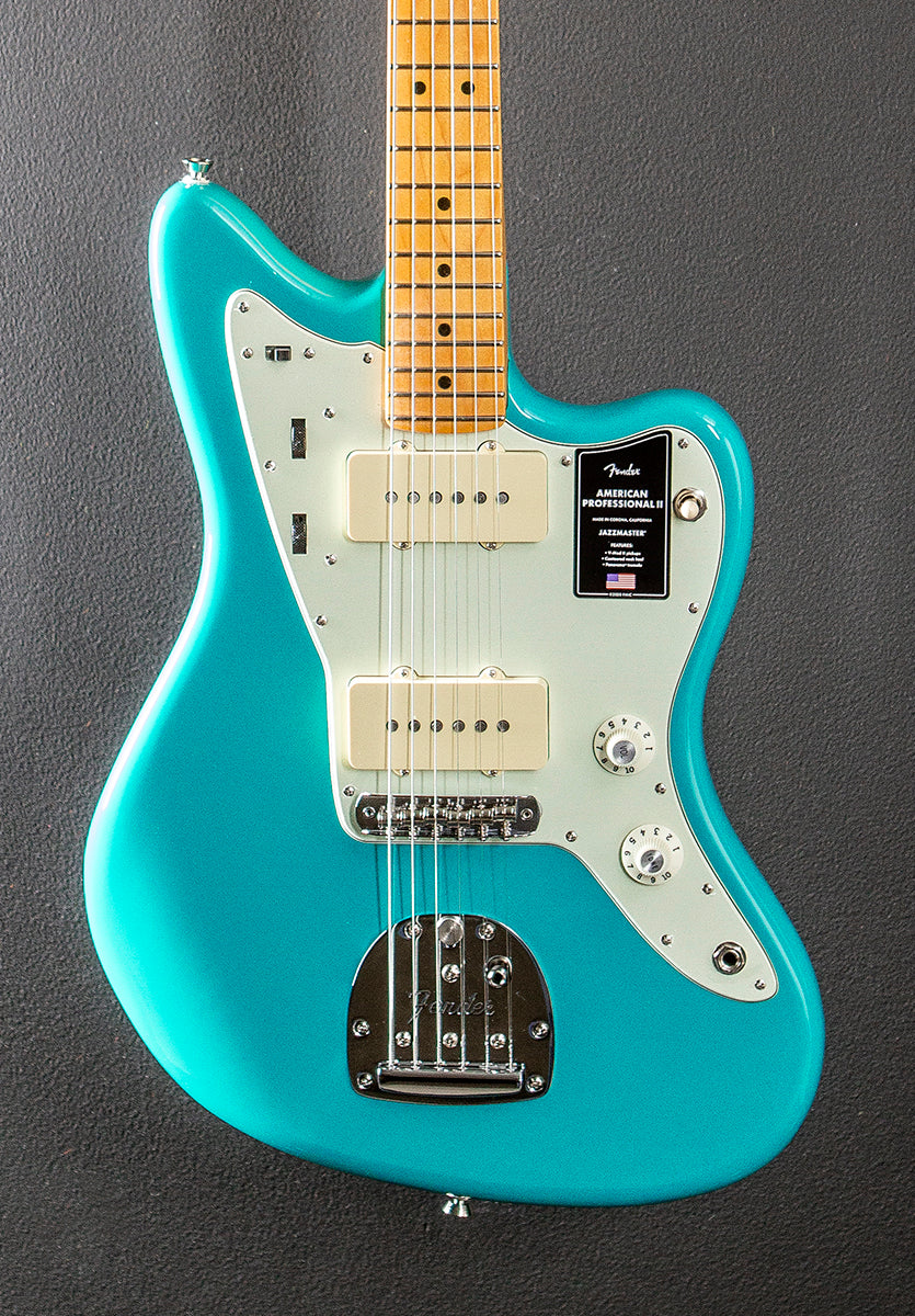 American Professional II Jazzmaster - Miami Blue w/Maple