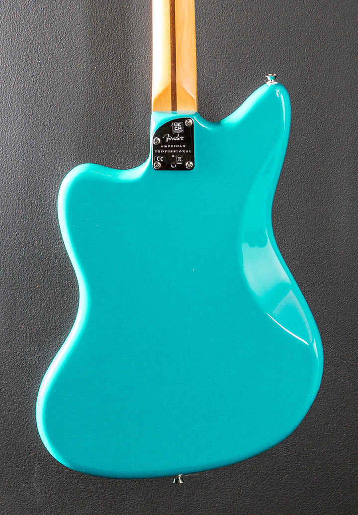 American Professional II Jazzmaster - Miami Blue w/Maple