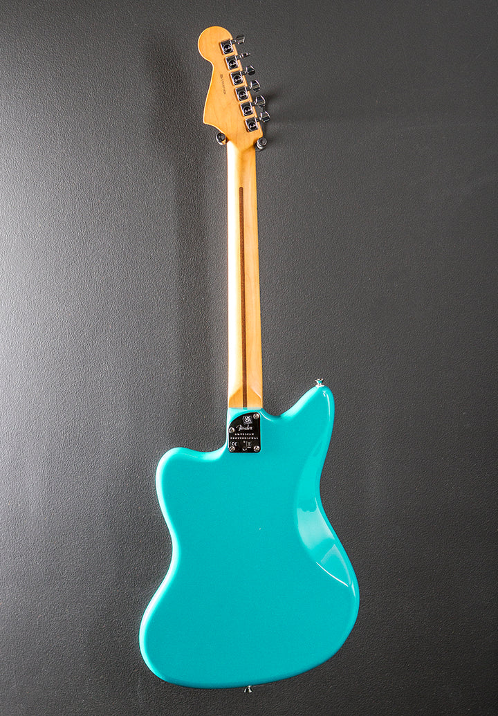 American Professional II Jazzmaster - Miami Blue w/Maple